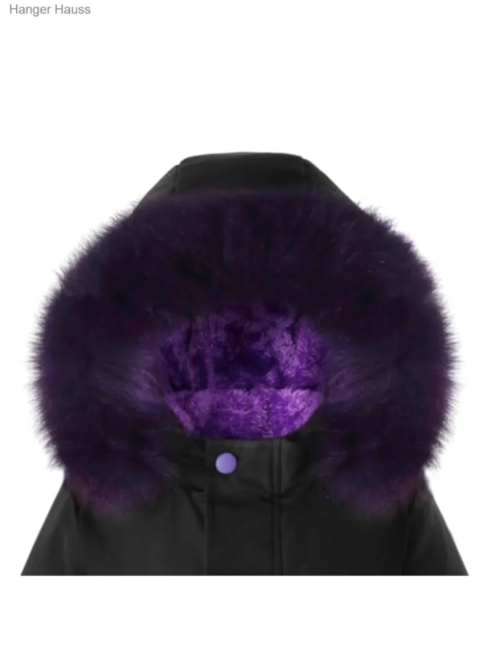 Girls Heavyweight Quilted Puffer Jacket Hooded Faux Fur Trim Fleece Lined